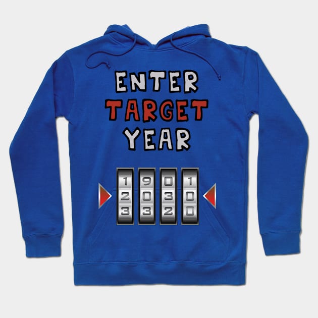 Enter Target Year Hoodie by aastal72